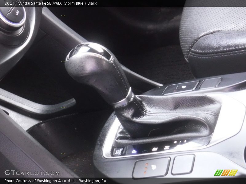 Storm Blue / Black 2017 Hyundai Santa Fe SE AWD