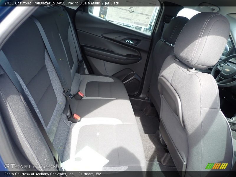 Pacific Blue Metallic / Jet Black 2021 Chevrolet TrailBlazer LS AWD