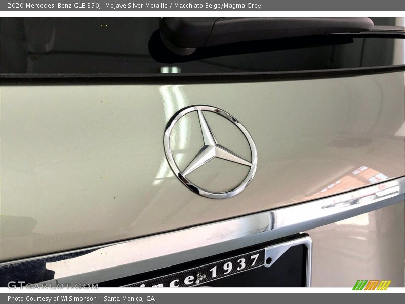 Mojave Silver Metallic / Macchiato Beige/Magma Grey 2020 Mercedes-Benz GLE 350