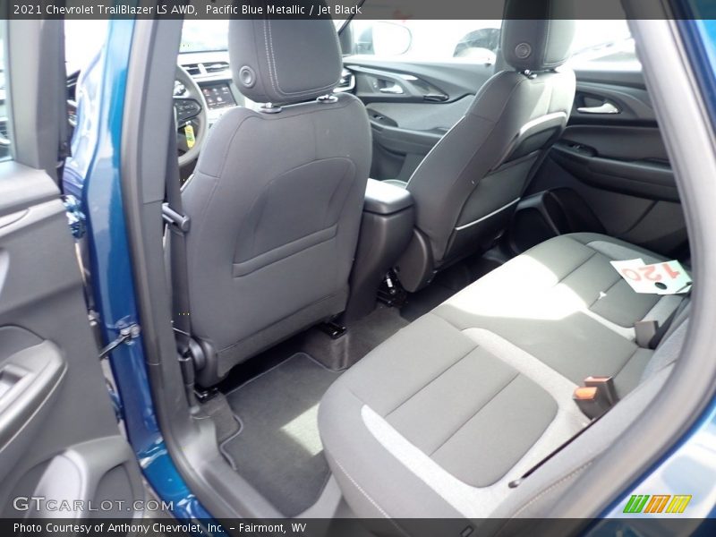 Pacific Blue Metallic / Jet Black 2021 Chevrolet TrailBlazer LS AWD