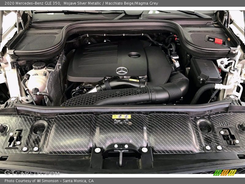 Mojave Silver Metallic / Macchiato Beige/Magma Grey 2020 Mercedes-Benz GLE 350