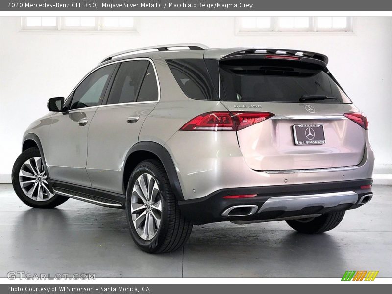 Mojave Silver Metallic / Macchiato Beige/Magma Grey 2020 Mercedes-Benz GLE 350