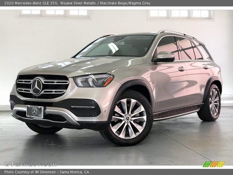 Mojave Silver Metallic / Macchiato Beige/Magma Grey 2020 Mercedes-Benz GLE 350
