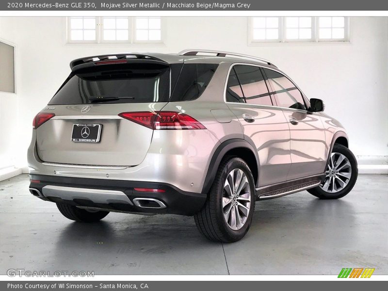Mojave Silver Metallic / Macchiato Beige/Magma Grey 2020 Mercedes-Benz GLE 350