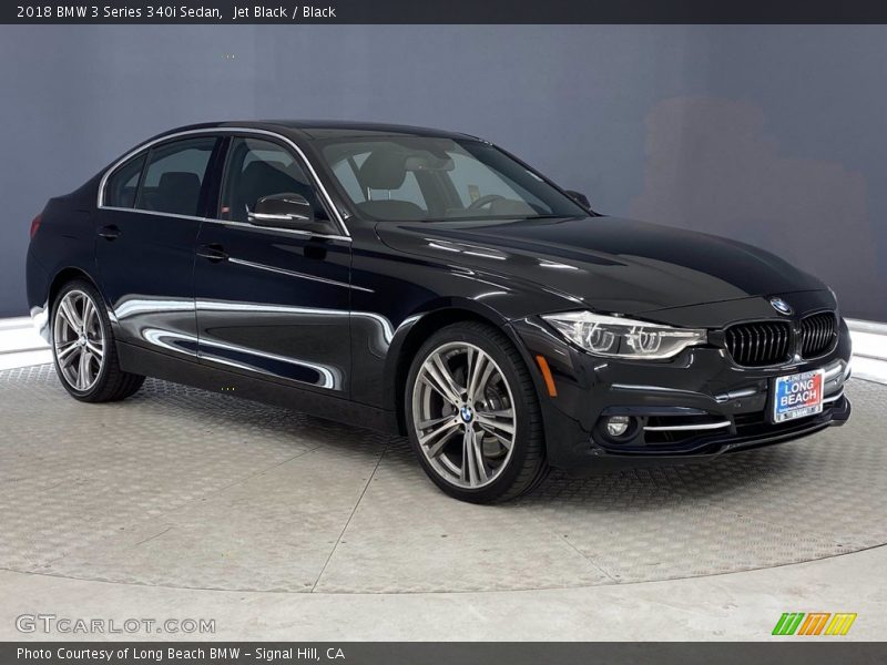 Jet Black / Black 2018 BMW 3 Series 340i Sedan