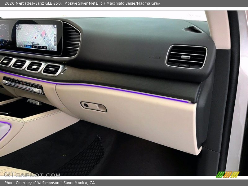 Mojave Silver Metallic / Macchiato Beige/Magma Grey 2020 Mercedes-Benz GLE 350