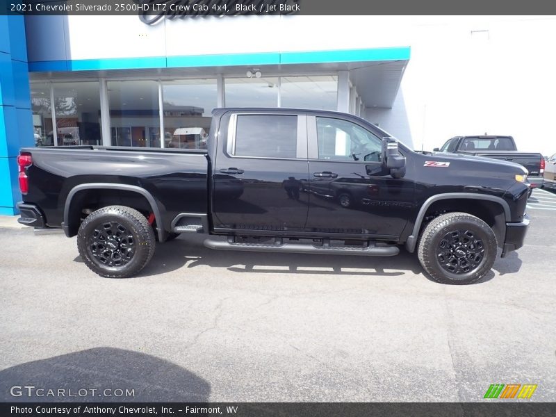 Black / Jet Black 2021 Chevrolet Silverado 2500HD LTZ Crew Cab 4x4