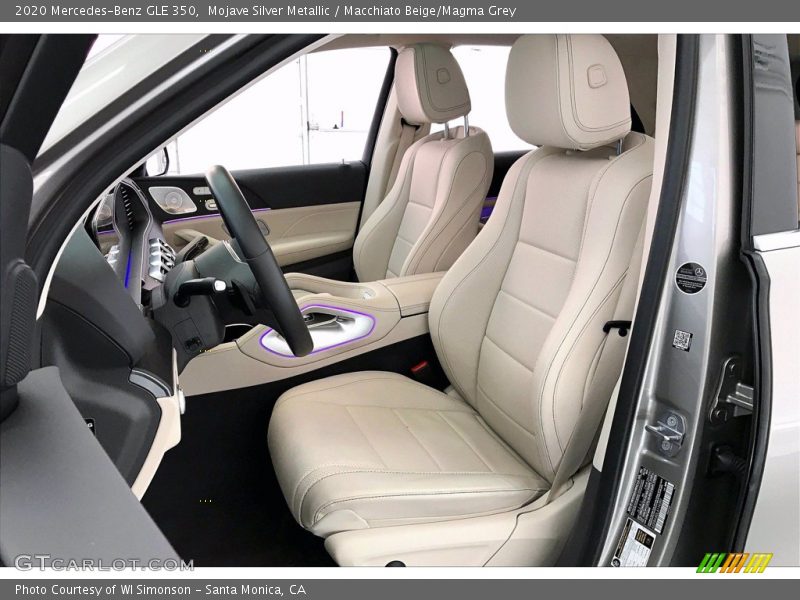 Mojave Silver Metallic / Macchiato Beige/Magma Grey 2020 Mercedes-Benz GLE 350