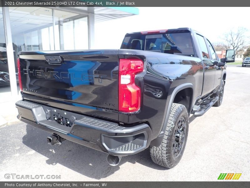 Black / Jet Black 2021 Chevrolet Silverado 2500HD LTZ Crew Cab 4x4