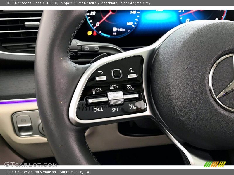 Mojave Silver Metallic / Macchiato Beige/Magma Grey 2020 Mercedes-Benz GLE 350