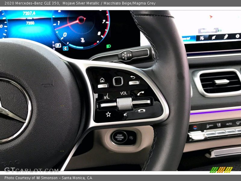 Mojave Silver Metallic / Macchiato Beige/Magma Grey 2020 Mercedes-Benz GLE 350