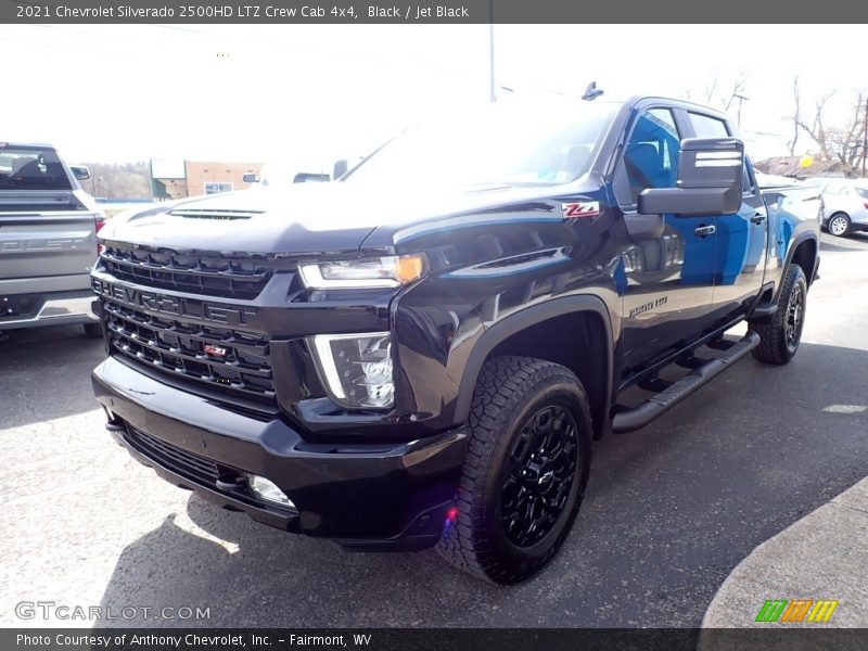 Black / Jet Black 2021 Chevrolet Silverado 2500HD LTZ Crew Cab 4x4