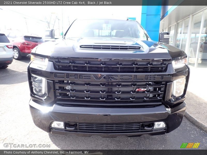 Black / Jet Black 2021 Chevrolet Silverado 2500HD LTZ Crew Cab 4x4