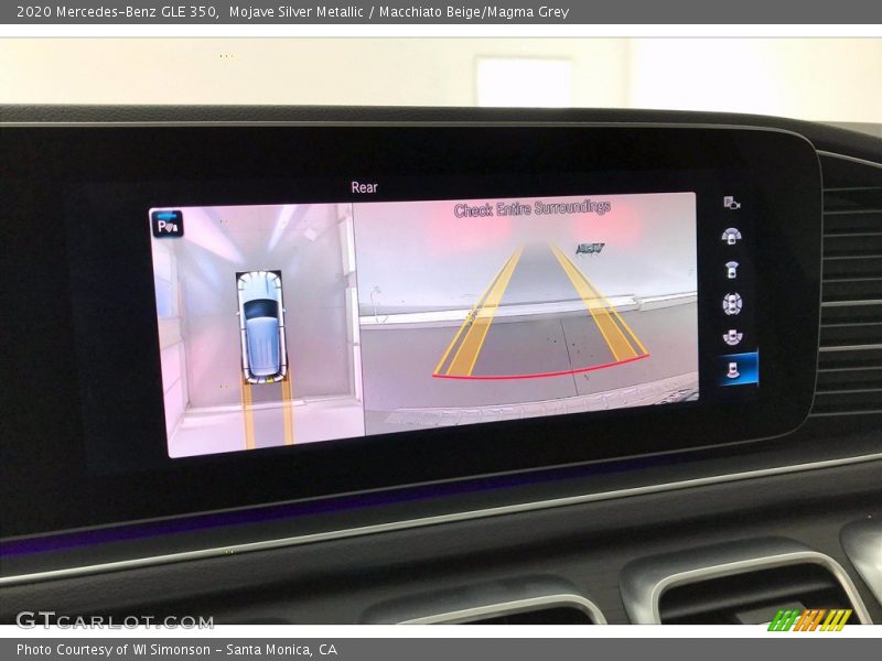 Mojave Silver Metallic / Macchiato Beige/Magma Grey 2020 Mercedes-Benz GLE 350