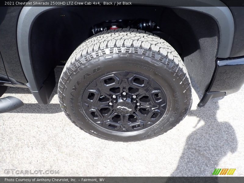 Black / Jet Black 2021 Chevrolet Silverado 2500HD LTZ Crew Cab 4x4