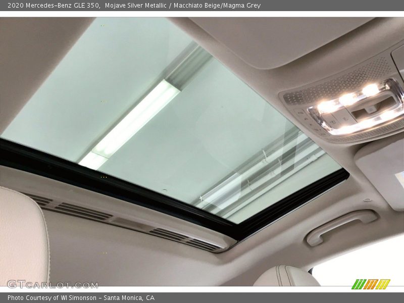 Mojave Silver Metallic / Macchiato Beige/Magma Grey 2020 Mercedes-Benz GLE 350