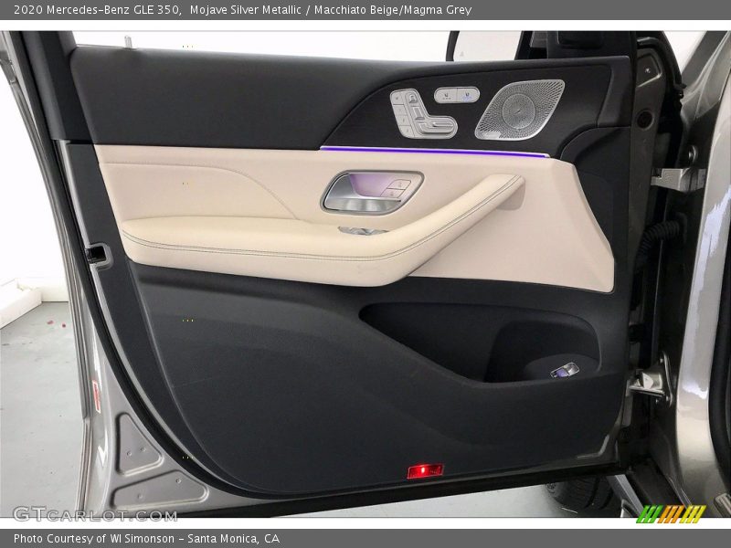 Mojave Silver Metallic / Macchiato Beige/Magma Grey 2020 Mercedes-Benz GLE 350
