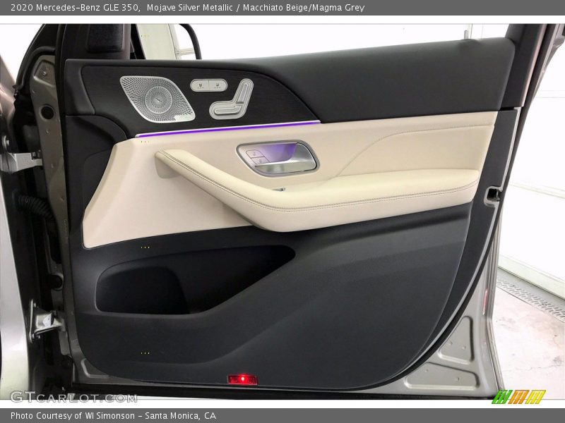 Mojave Silver Metallic / Macchiato Beige/Magma Grey 2020 Mercedes-Benz GLE 350