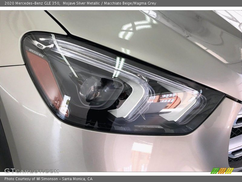 Mojave Silver Metallic / Macchiato Beige/Magma Grey 2020 Mercedes-Benz GLE 350