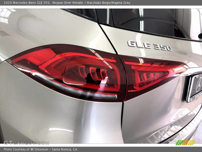Mojave Silver Metallic / Macchiato Beige/Magma Grey 2020 Mercedes-Benz GLE 350