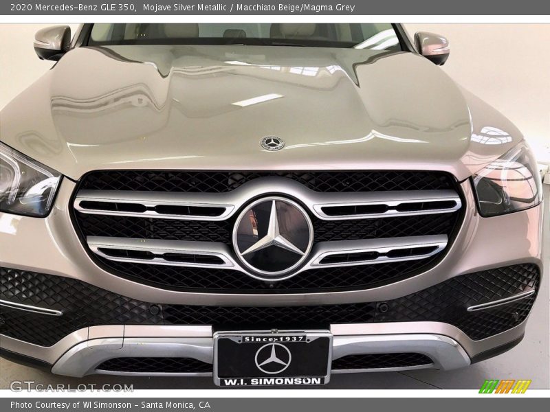 Mojave Silver Metallic / Macchiato Beige/Magma Grey 2020 Mercedes-Benz GLE 350