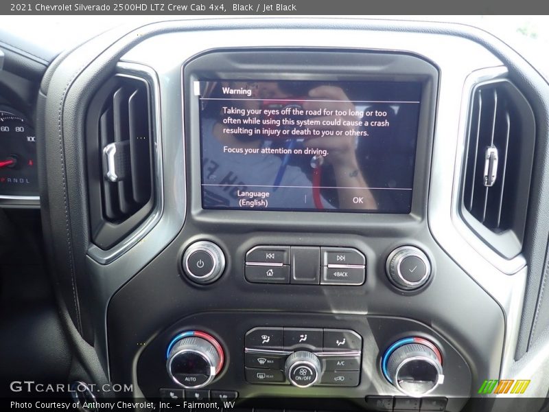 Black / Jet Black 2021 Chevrolet Silverado 2500HD LTZ Crew Cab 4x4