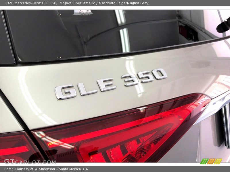 Mojave Silver Metallic / Macchiato Beige/Magma Grey 2020 Mercedes-Benz GLE 350