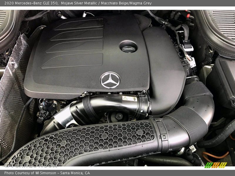 Mojave Silver Metallic / Macchiato Beige/Magma Grey 2020 Mercedes-Benz GLE 350