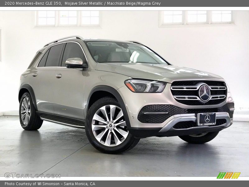 Mojave Silver Metallic / Macchiato Beige/Magma Grey 2020 Mercedes-Benz GLE 350