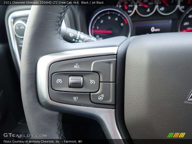 Black / Jet Black 2021 Chevrolet Silverado 2500HD LTZ Crew Cab 4x4