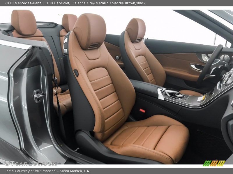 Front Seat of 2018 C 300 Cabriolet