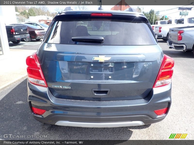 Shadow Gray Metallic / Jet Black 2021 Chevrolet Trax LT AWD