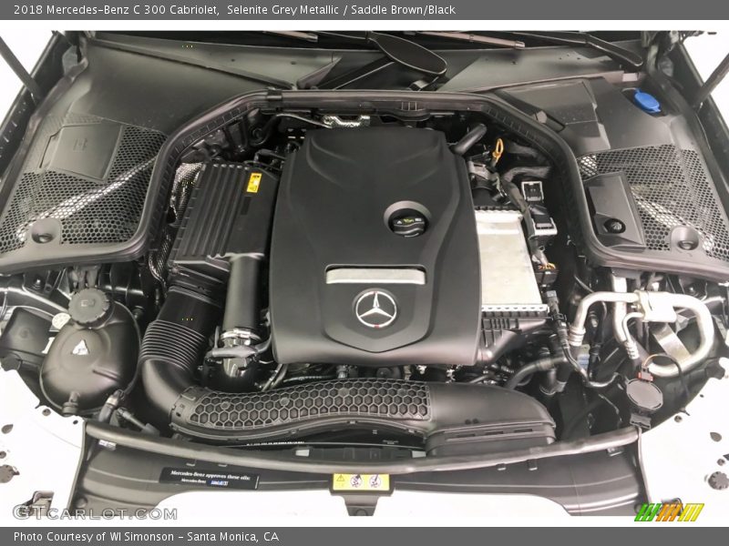  2018 C 300 Cabriolet Engine - 2.0 Liter Turbocharged DOHC 16-Valve VVT 4 Cylinder