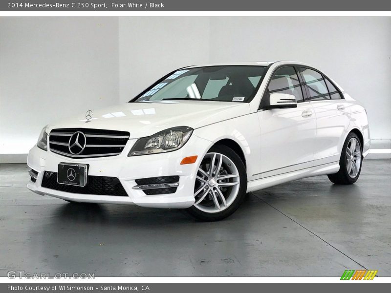 Polar White / Black 2014 Mercedes-Benz C 250 Sport