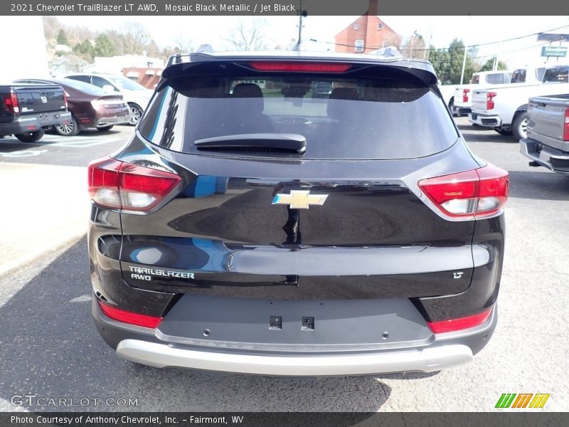 Mosaic Black Metallic / Jet Black 2021 Chevrolet TrailBlazer LT AWD