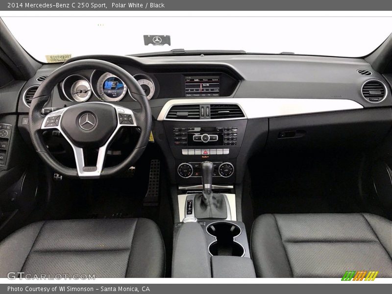 Dashboard of 2014 C 250 Sport