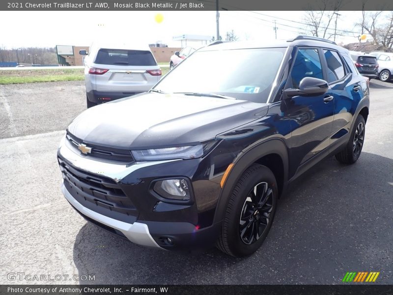 Mosaic Black Metallic / Jet Black 2021 Chevrolet TrailBlazer LT AWD