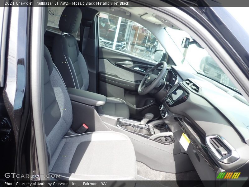 Mosaic Black Metallic / Jet Black 2021 Chevrolet TrailBlazer LT AWD