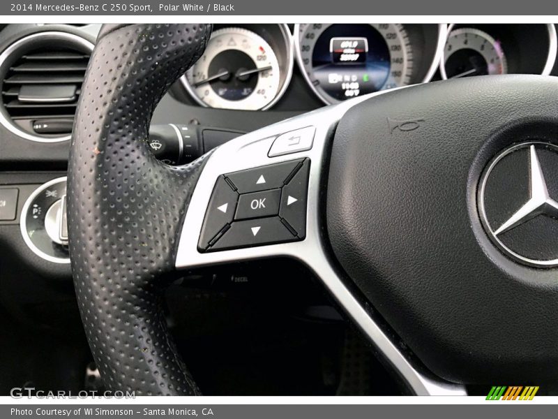 Controls of 2014 C 250 Sport