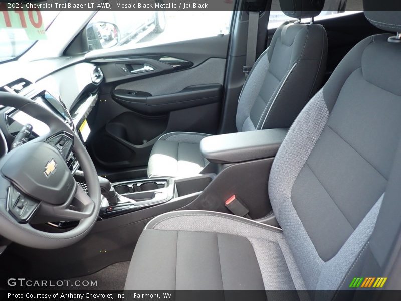 Mosaic Black Metallic / Jet Black 2021 Chevrolet TrailBlazer LT AWD