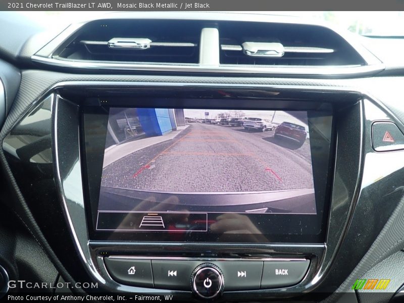 Mosaic Black Metallic / Jet Black 2021 Chevrolet TrailBlazer LT AWD