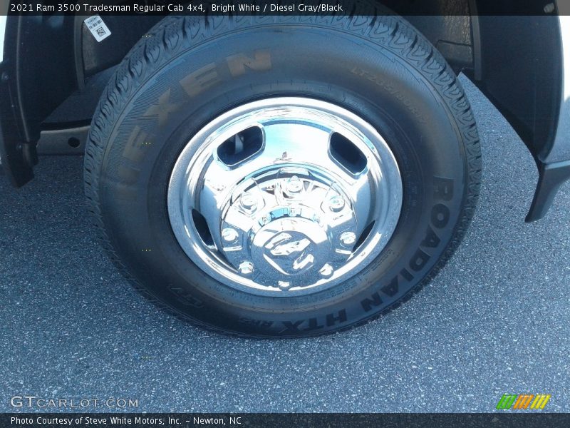 Bright White / Diesel Gray/Black 2021 Ram 3500 Tradesman Regular Cab 4x4