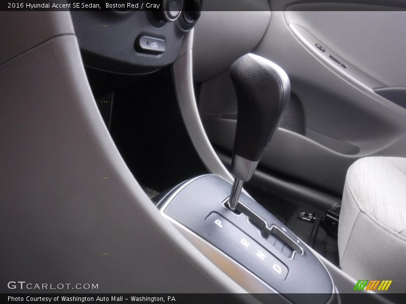 Boston Red / Gray 2016 Hyundai Accent SE Sedan