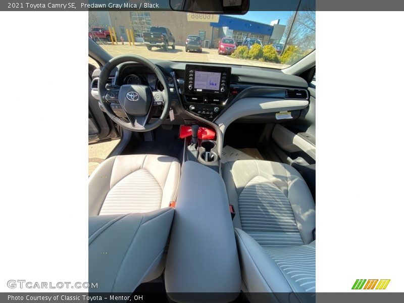 Predawn Gray Mica / Black 2021 Toyota Camry SE