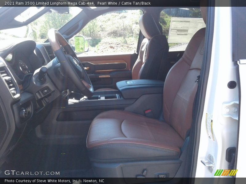 Front Seat of 2021 3500 Limited Longhorn Mega Cab 4x4