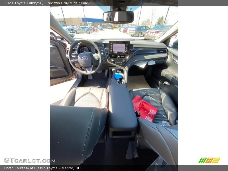 Predawn Gray Mica / Black 2021 Toyota Camry SE