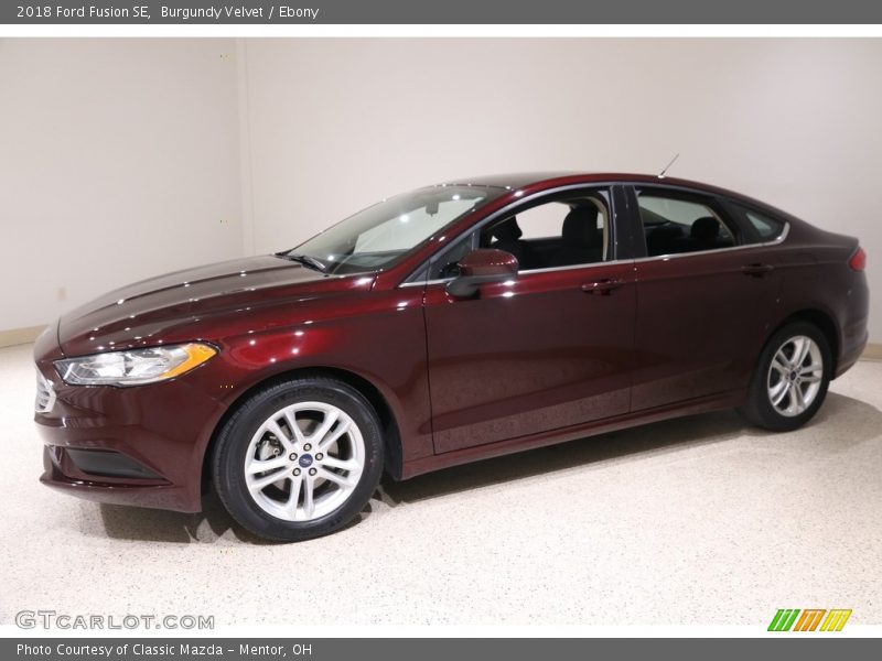 Burgundy Velvet / Ebony 2018 Ford Fusion SE