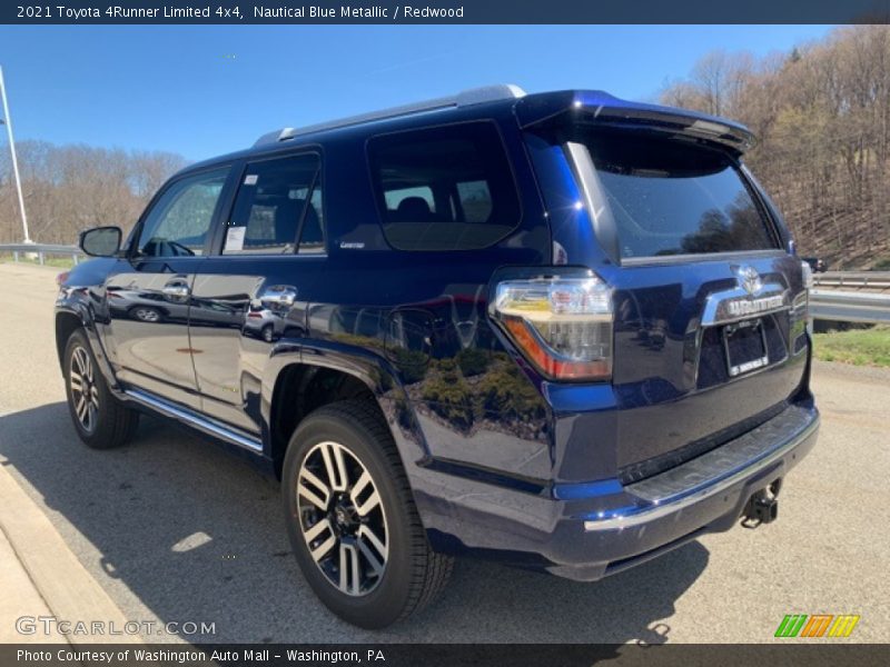 Nautical Blue Metallic / Redwood 2021 Toyota 4Runner Limited 4x4