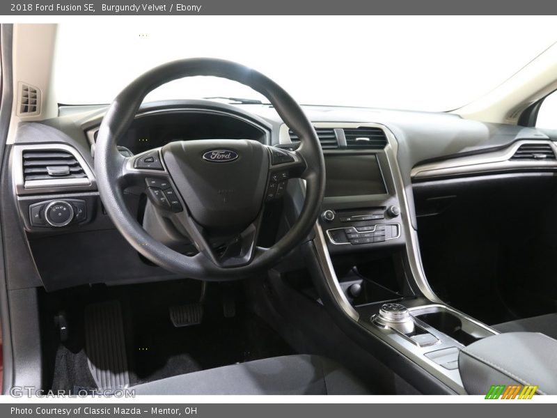 Burgundy Velvet / Ebony 2018 Ford Fusion SE