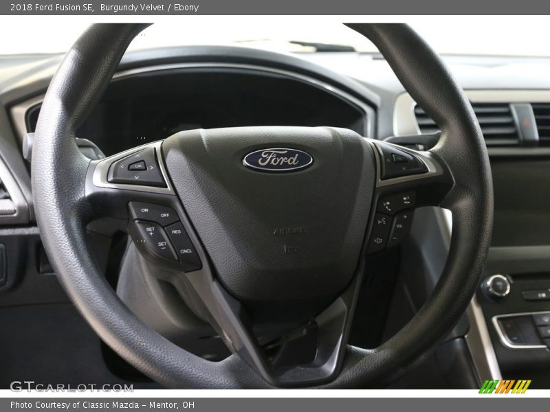 Burgundy Velvet / Ebony 2018 Ford Fusion SE